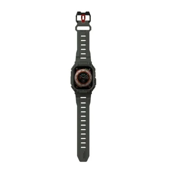 Skin Arma 2 In 1 Apple Watch Ultra Strap Case Mecha 49 Mm - Green